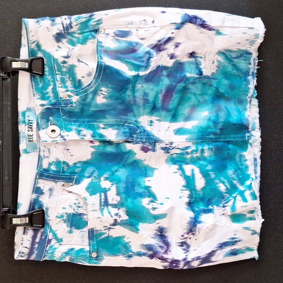Custom Tie-Dye Mini Skirt - Picture 1 of 2